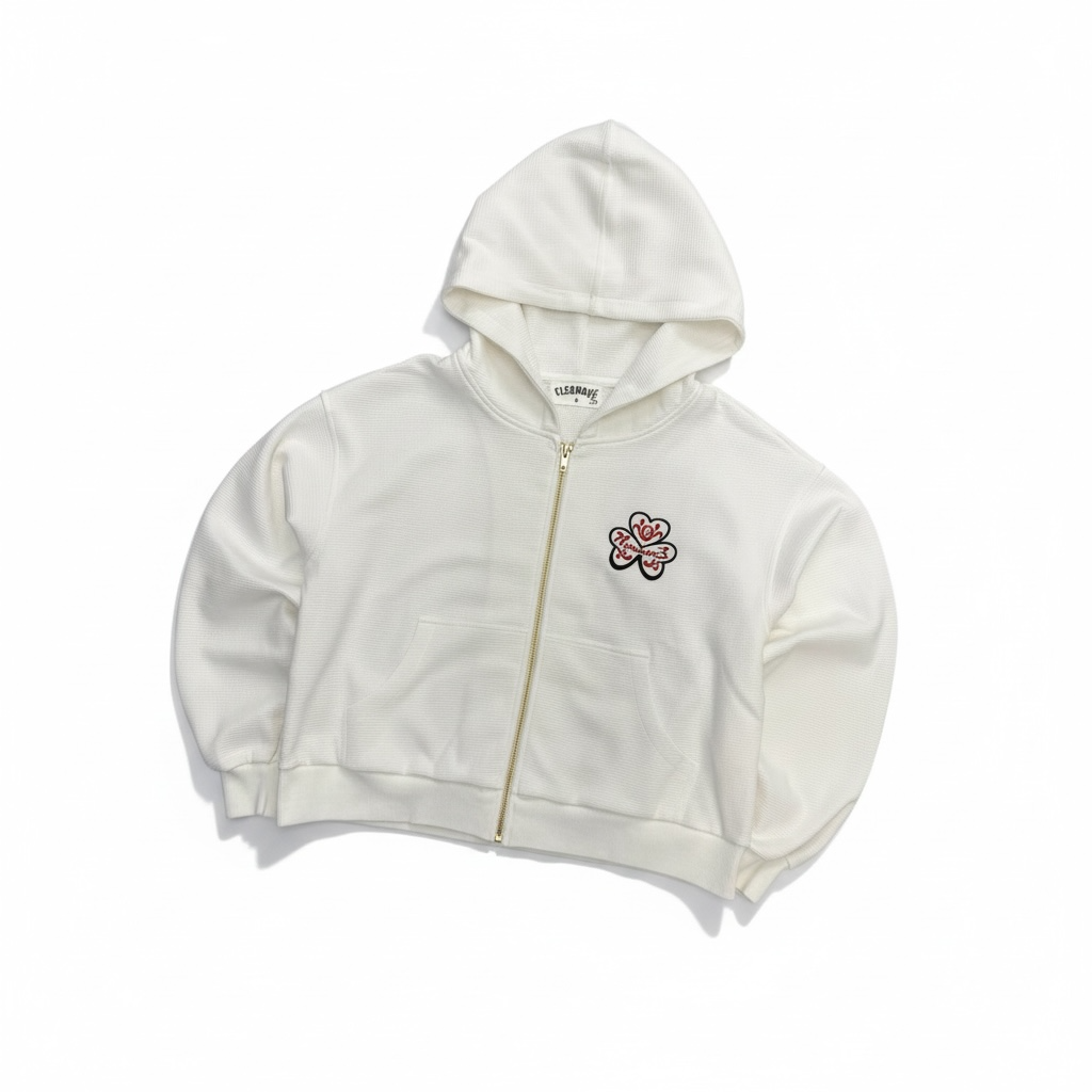 white clover fullzip